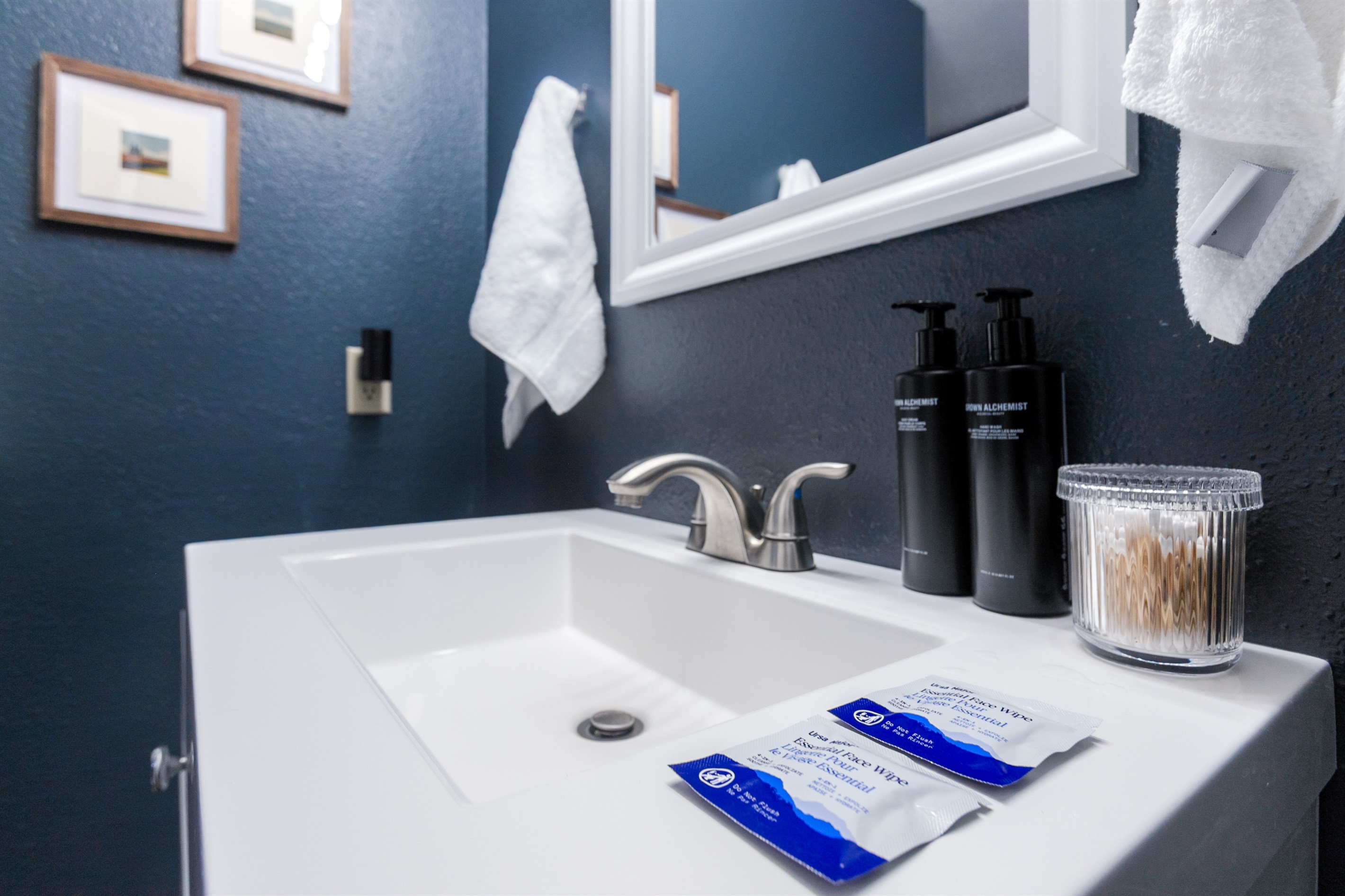 High and sundries and supplies are provided throughout.