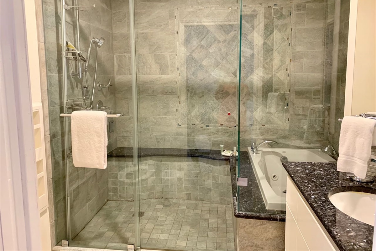 En Suite Master Bath with Oversized Shower