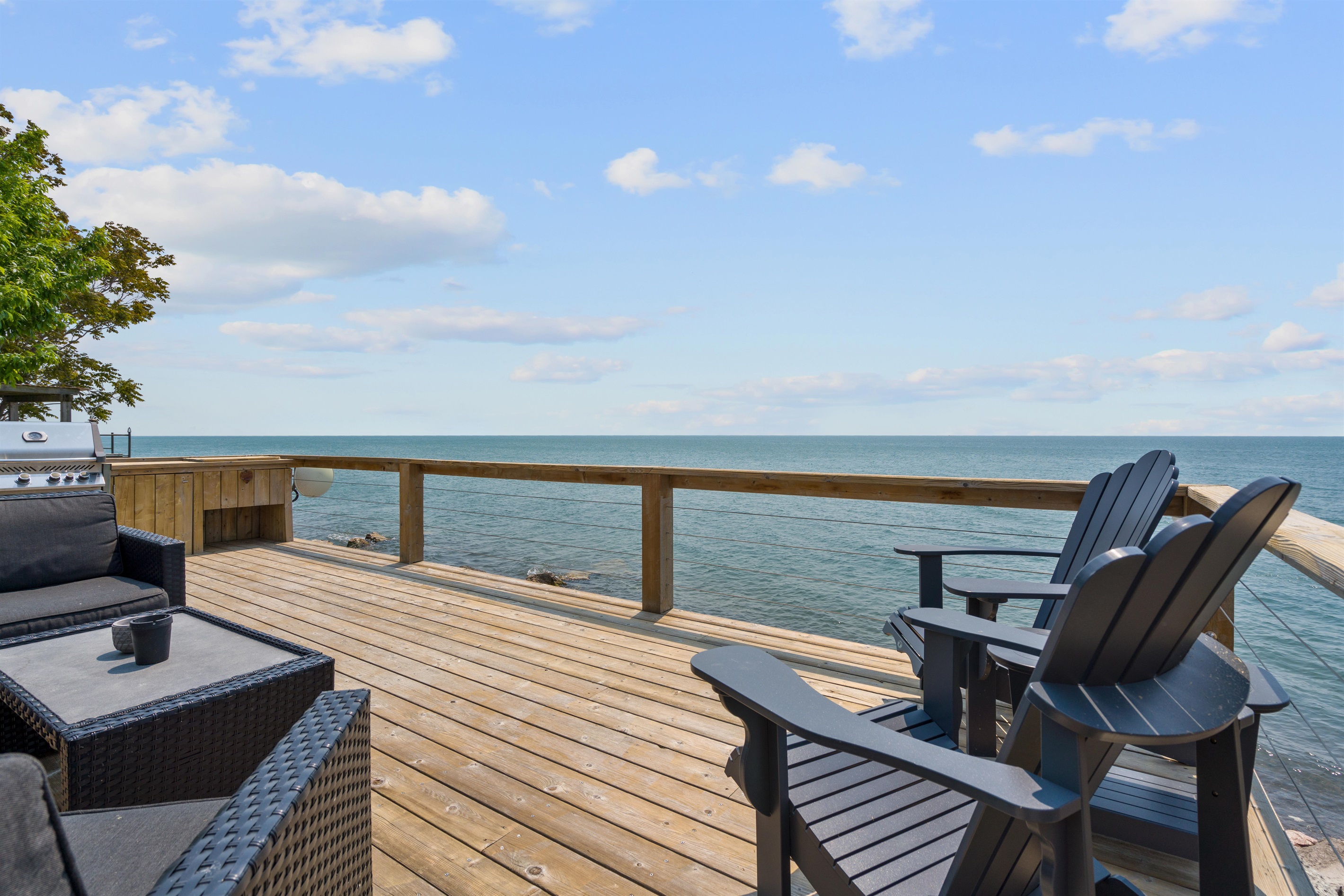 Outdoor Seating by the water