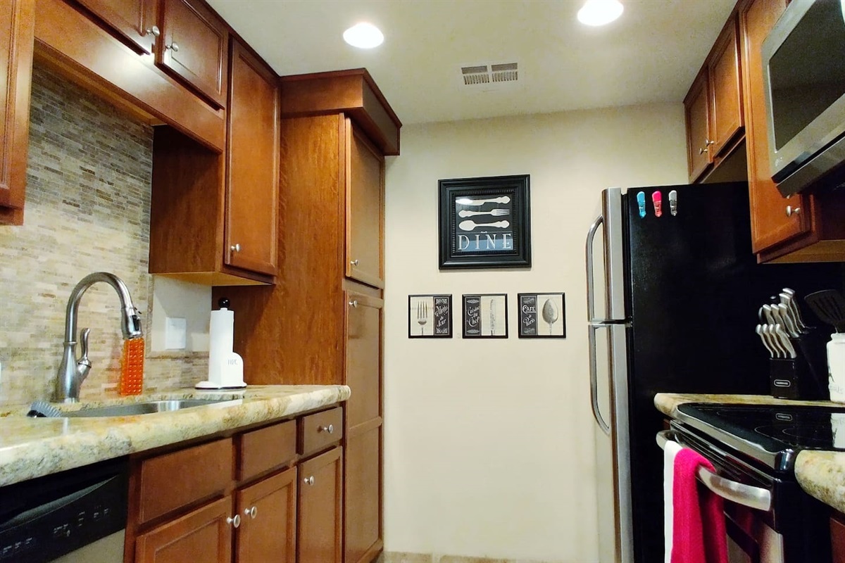 Kitchen with all the essentials