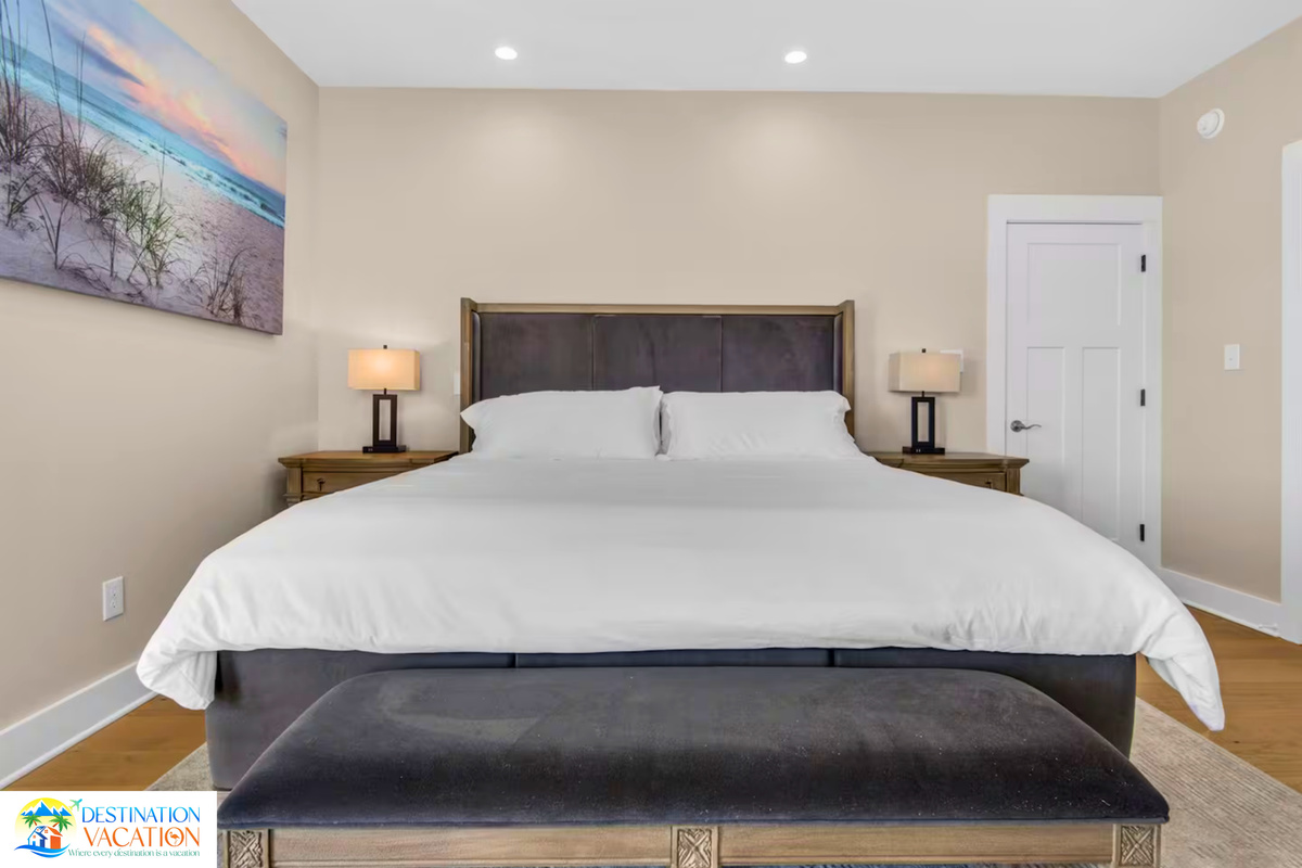 Comfort meets coastal charm in this restful retreat.