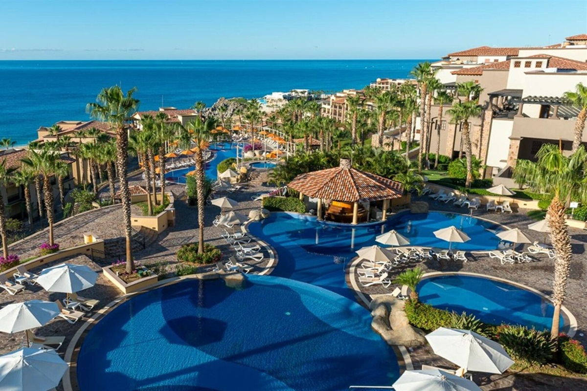 Pools and Beach at Pueblo Bonito Sunset Beach, Vacation Travel Exclusives