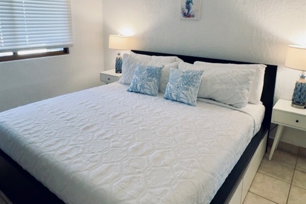 Guest bedroom with King bed