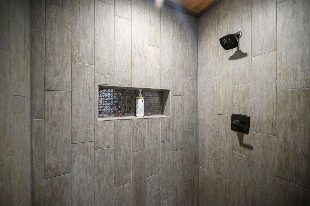 First Level Shared Bathroom Shower