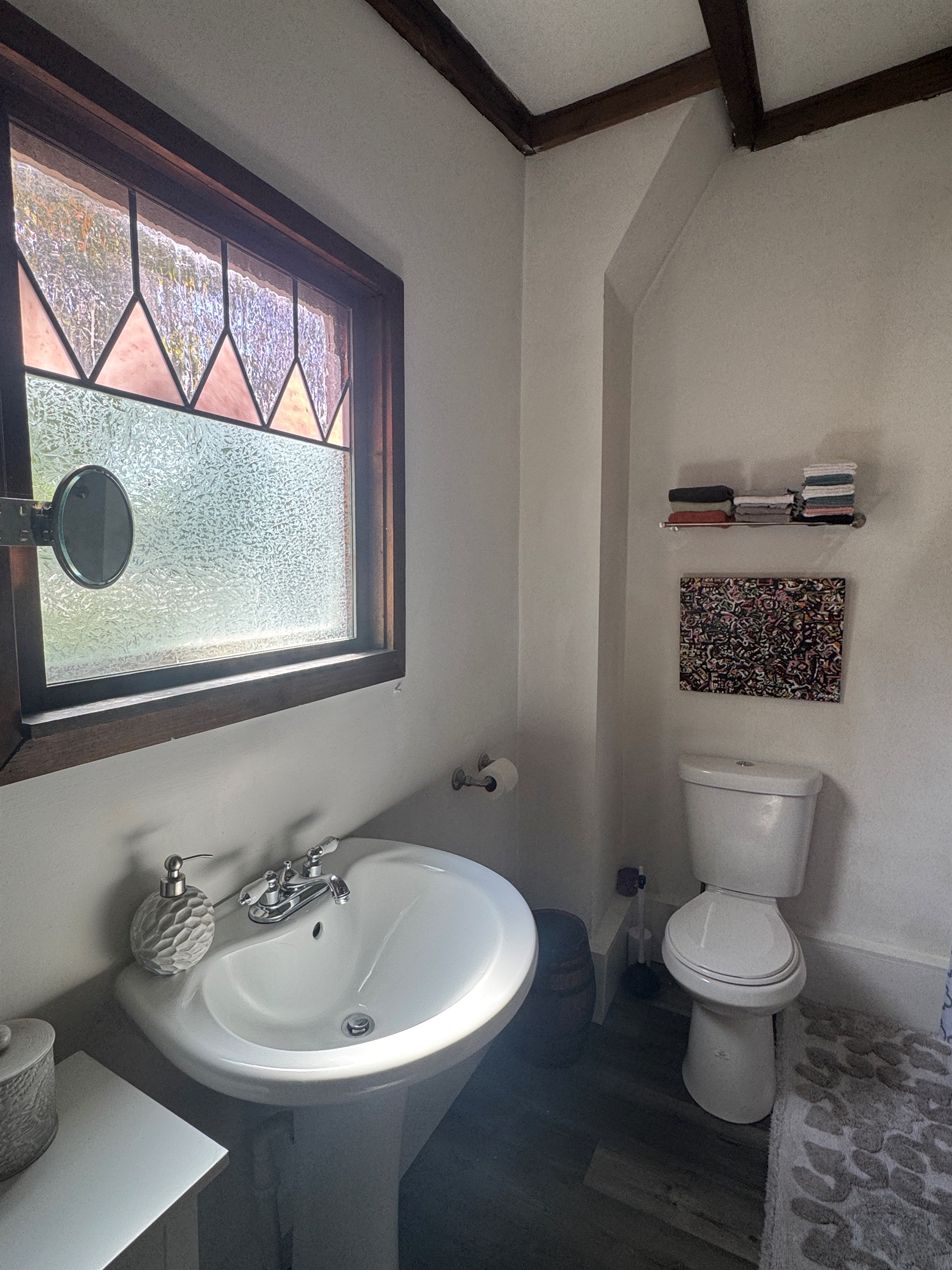 1st floor bath w/ shower off laundry room