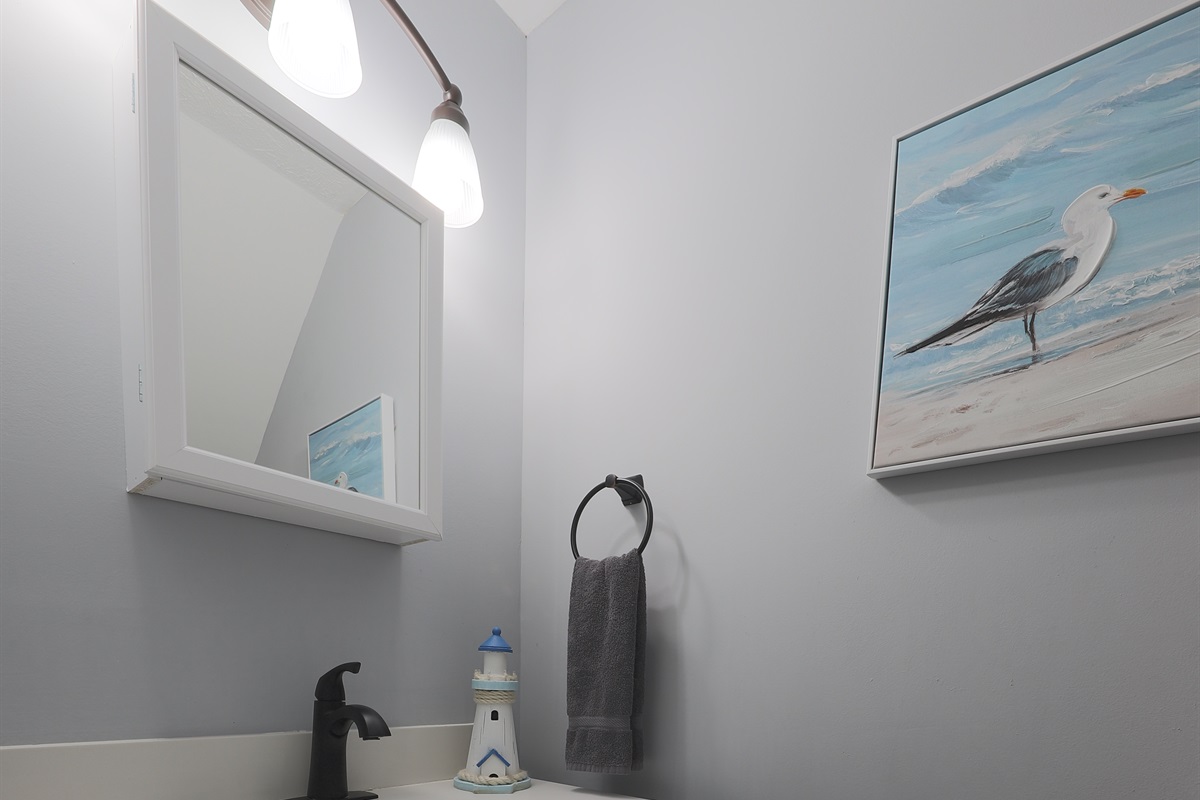 Downstairs Half Bath