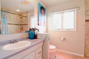 A bathroom dominated by pristine white tones, creating a serene and spacious atmosphere that exudes cleanliness and sophistication.