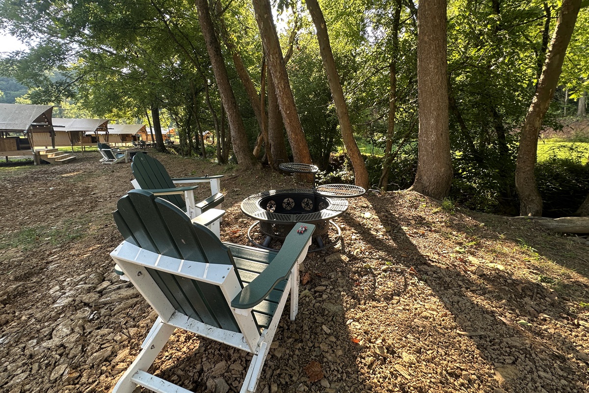 Smores and a creek...it does not get any better than this!