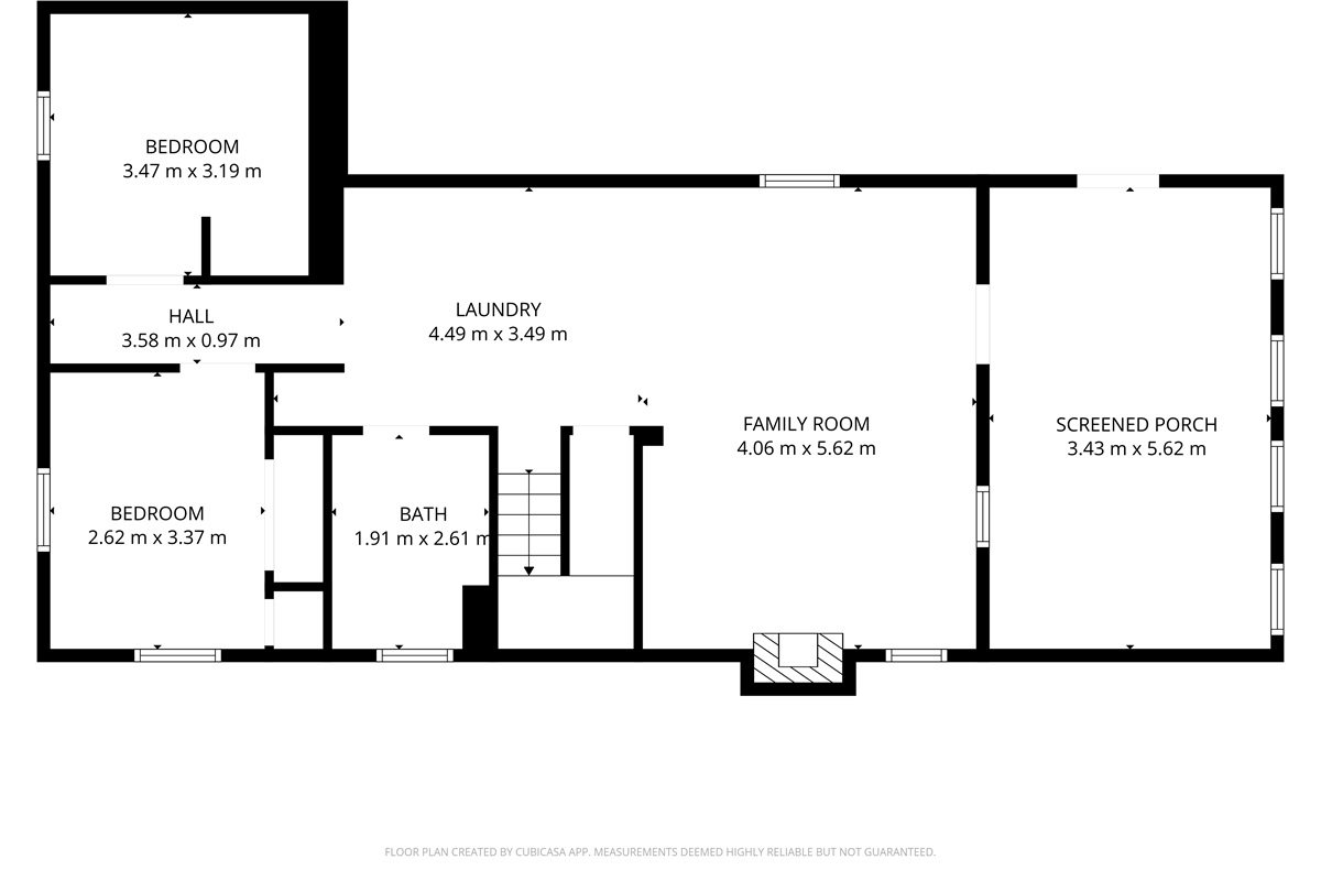 Downstairs Floor Plan