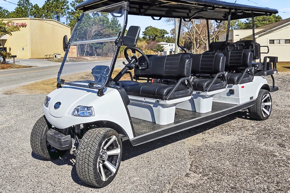 8 Speed Low Speed Vehicle (LSV) ("Golf Cart") - Arrived in Florida, Getting Ready!