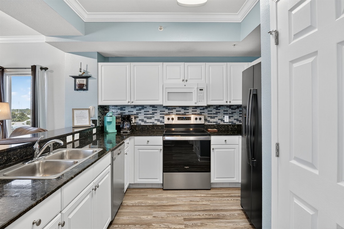 Kitchen with Stainless Appliances