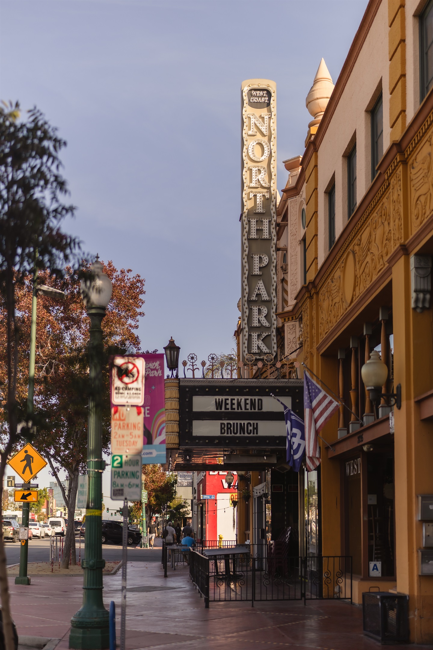Weekend Brunch on the Boulevard. Local eats and charming streets! Grab a bite before the beach or a lazy afternoon nap. North Park is full of hip restaurants and breweries, a favorite spot for locals.