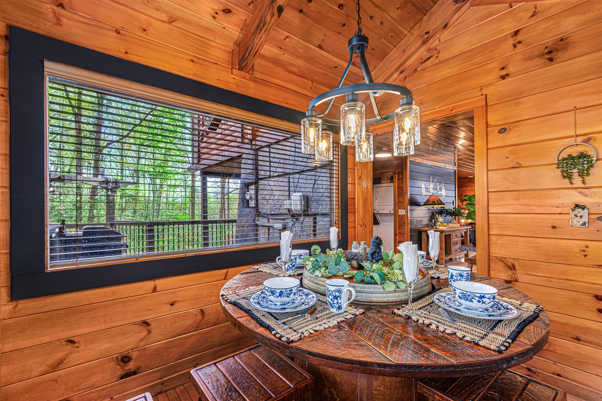 Romantic dining with views