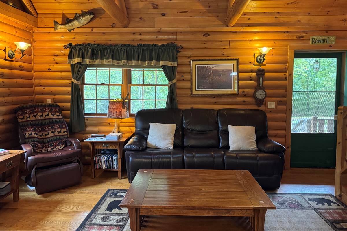 Comfy seating in living area