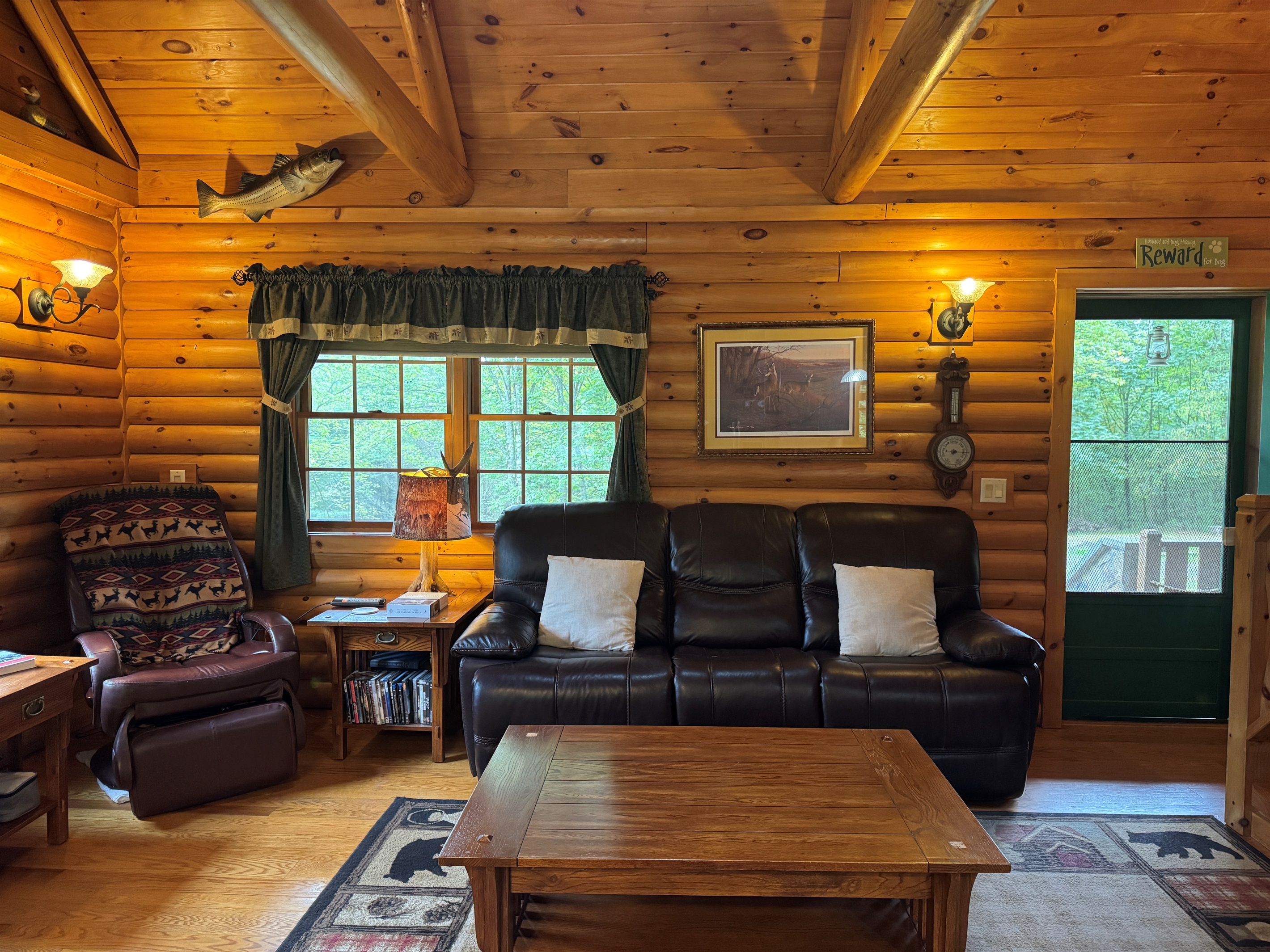 Comfy seating in living area
