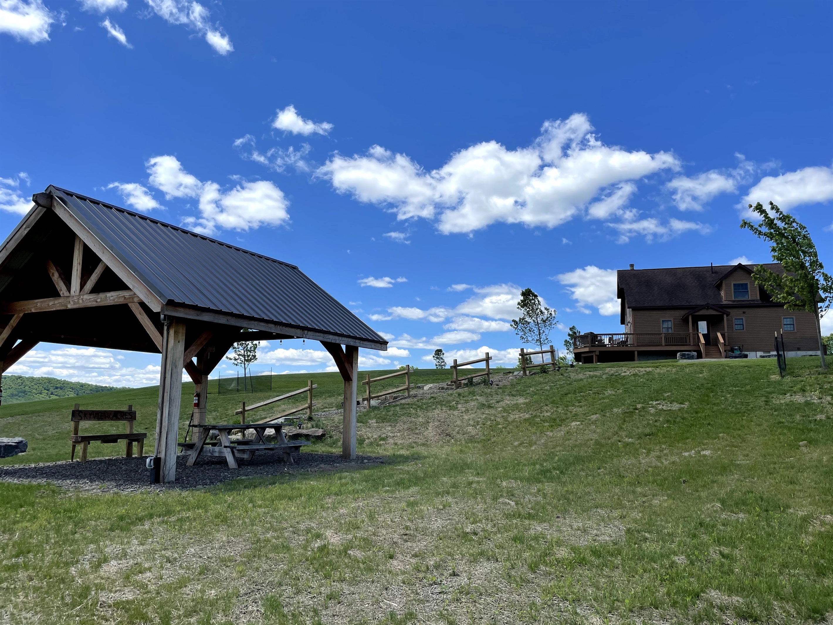 Skyview Acres and pavilion