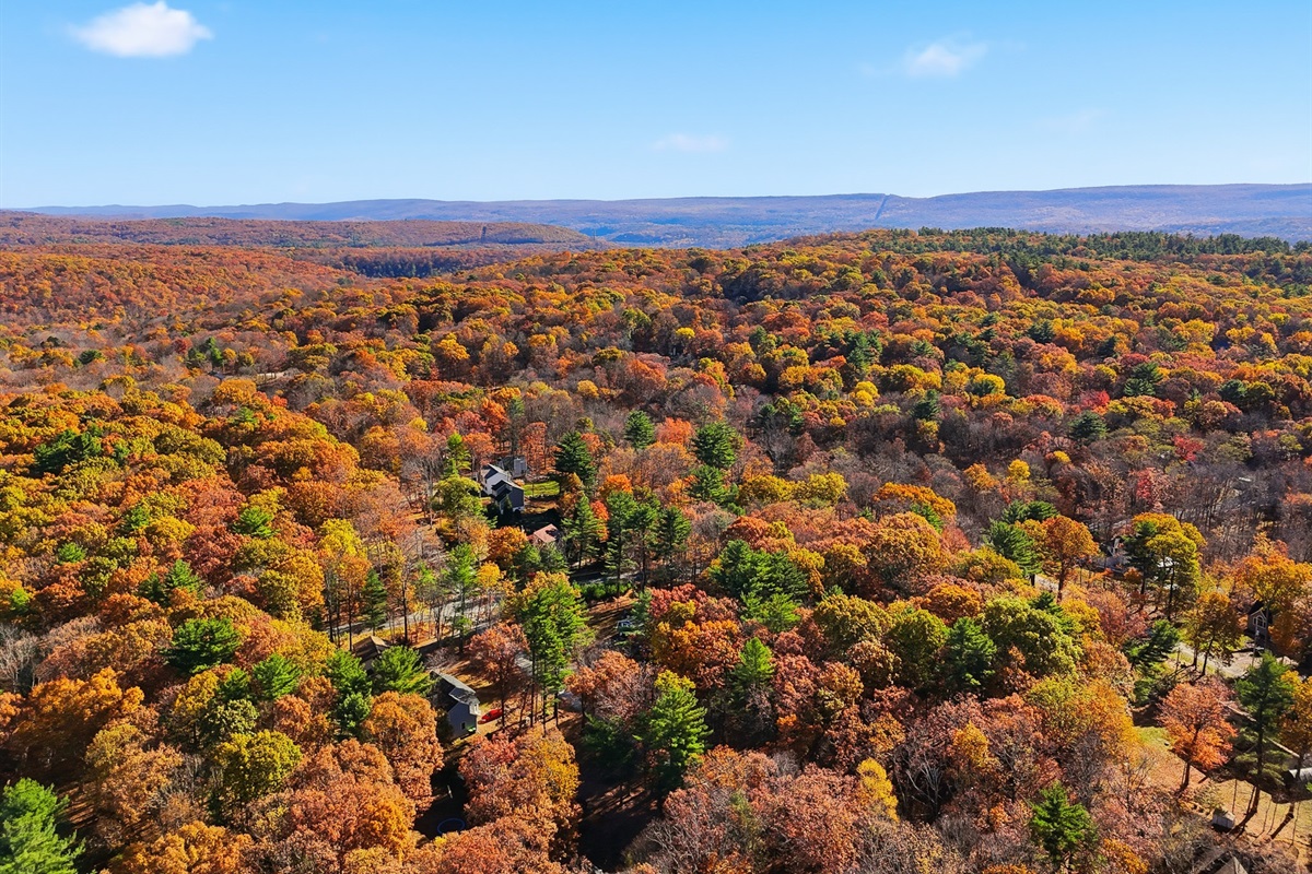 The Eleve Lodge is set amongst beautiful rolling hills and mountains