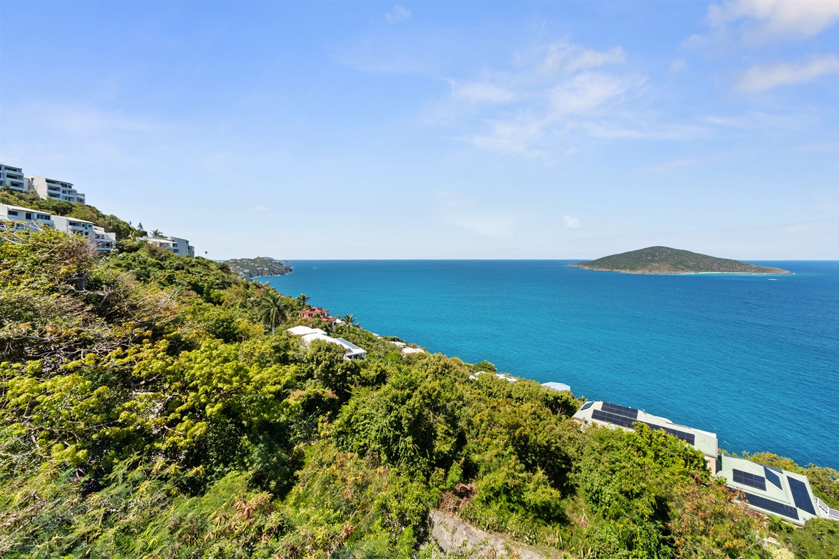 Expansive views in every direction; nature's masterpiece.