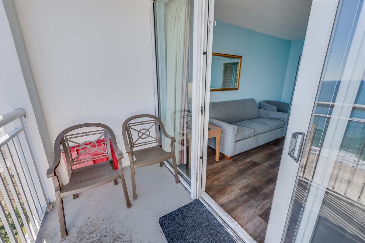 Amazing View from the Balcony!