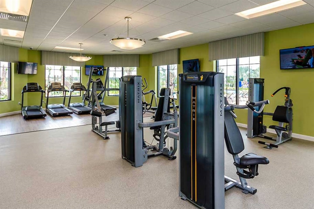 Gym at the club house