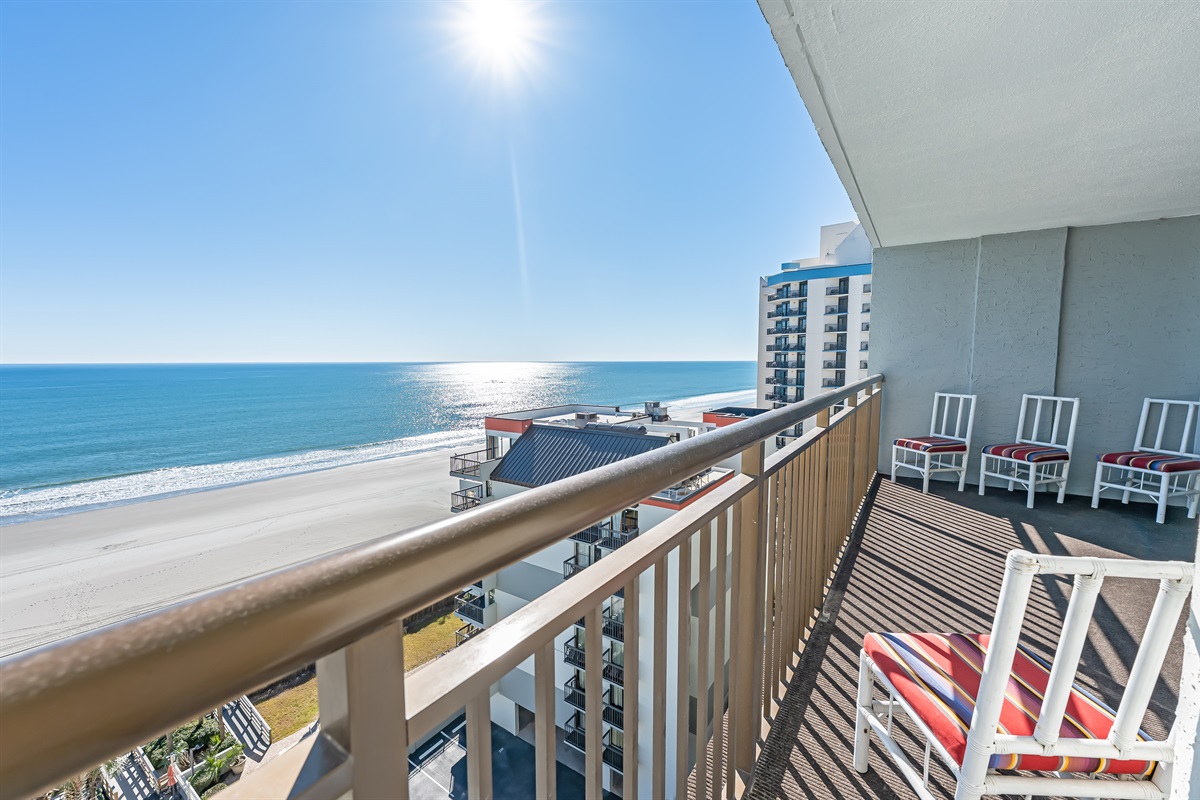 Breathtaking Views from Balcony!