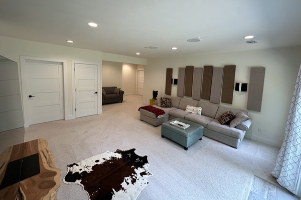 Walkout Lower Lever Family Room