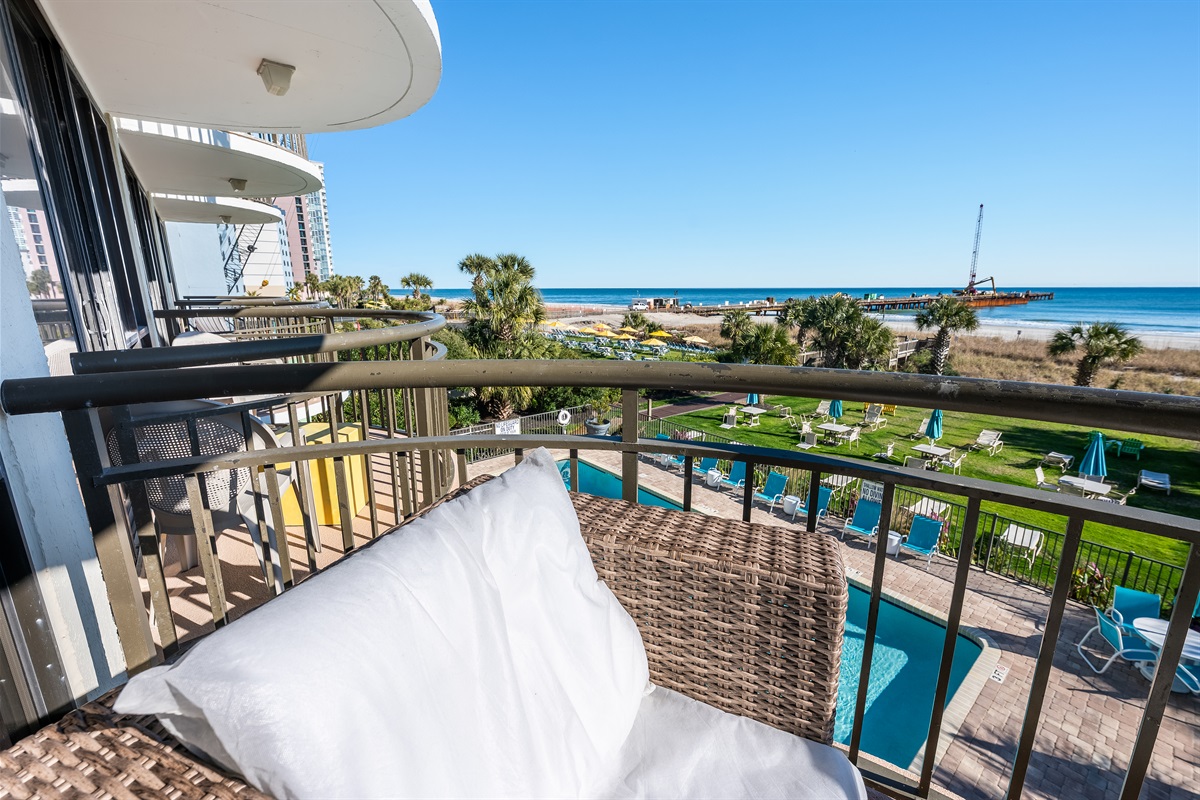 Amazing View from the Balcony!