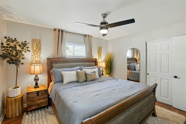 King Size in the Primary Bedroom #1