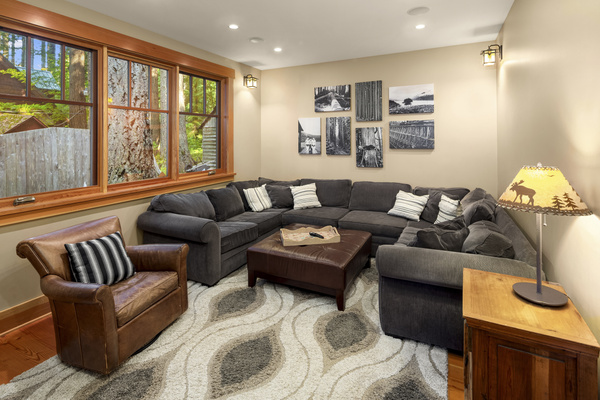 TV and entertainment room, perfect for relaxing, watching a movie, or enjoying some downtime.
