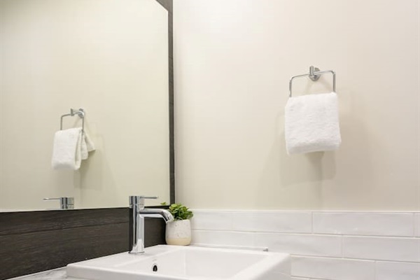 Bathroom #3 is an Ensuite to the top floor bedroom and includes radiant floor heat and shower. 