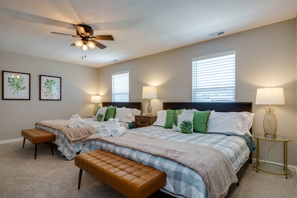Generous Space with Two King-Sized Beds
