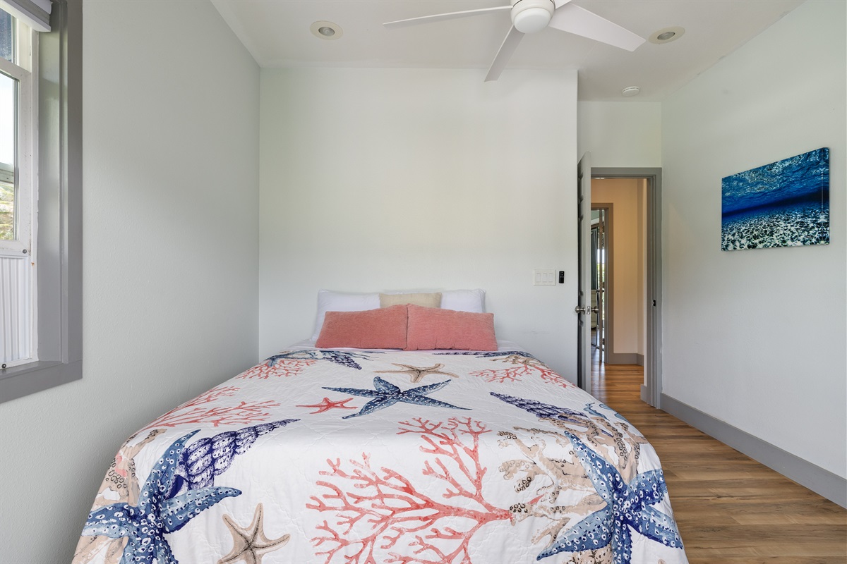 queen bed
