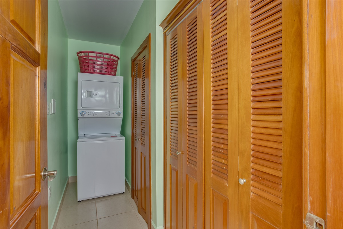 Laundry Area, Washer and Dryer