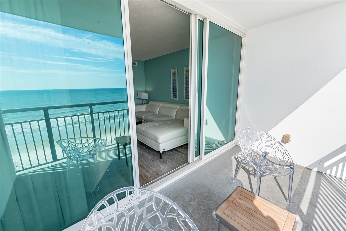 Amazing View from the Balcony!