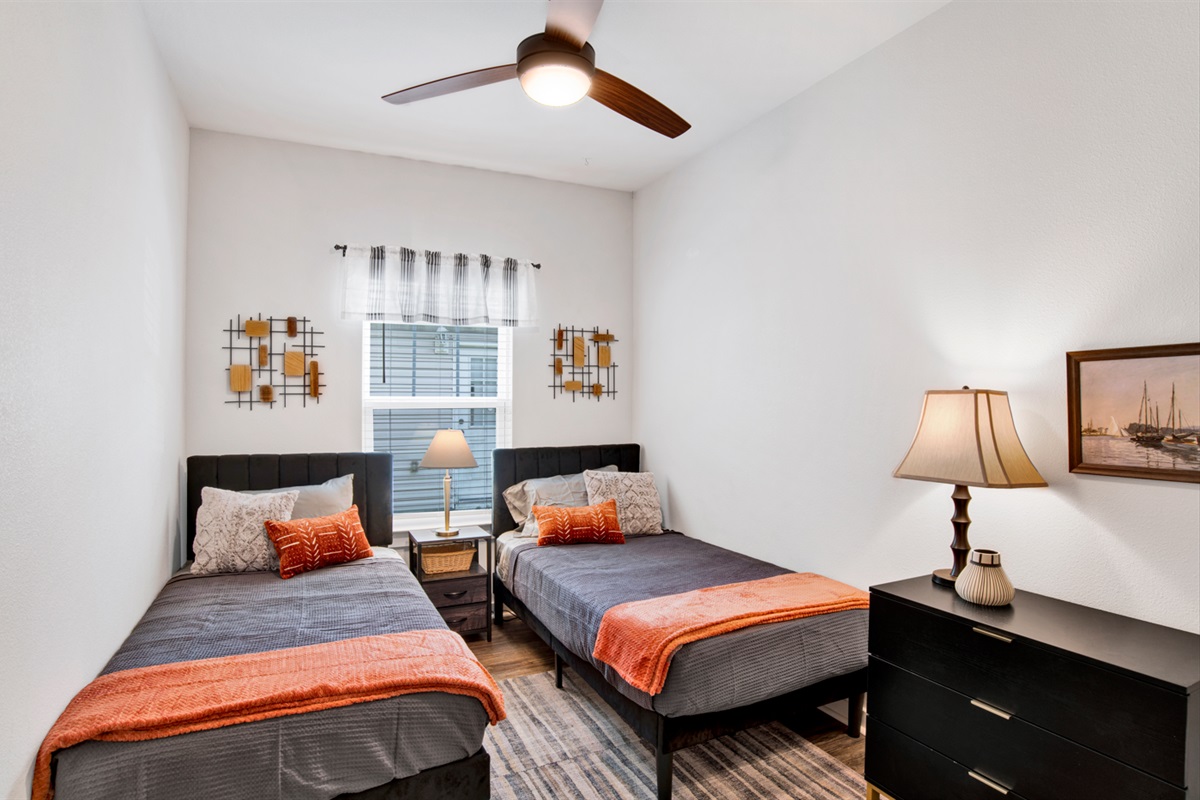 Cozy bedroom for kids or extra guests