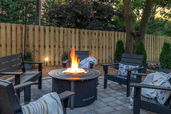 Firepit patio