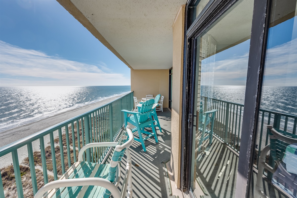 Breathtaking Views from Balcony!