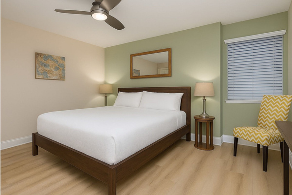 Front king bedroom