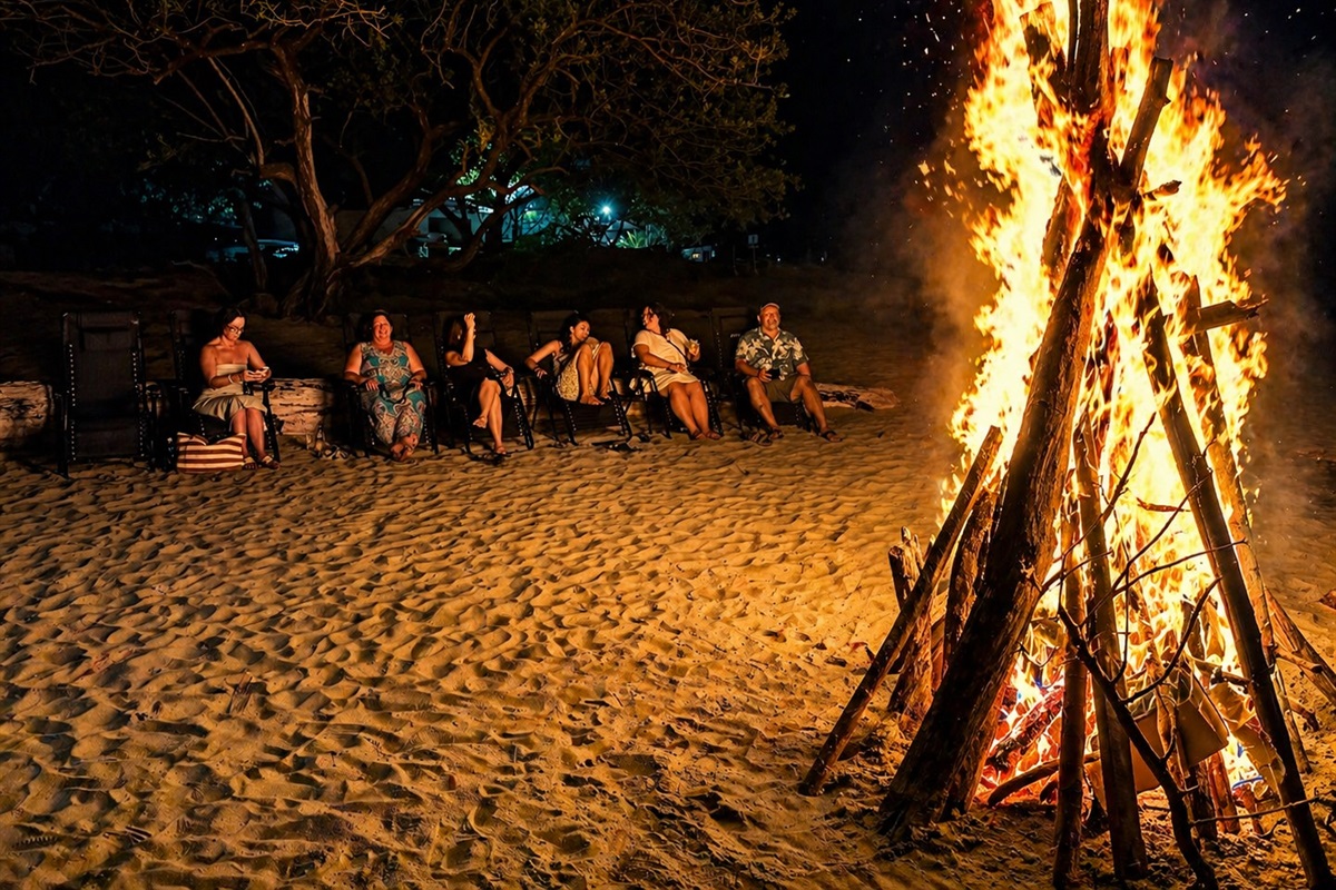 Let us make you a beach fire 