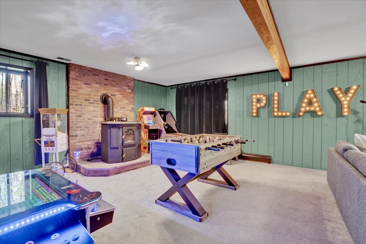 “Foosball, arcade, and fun — your dedicated play zone awaits.”