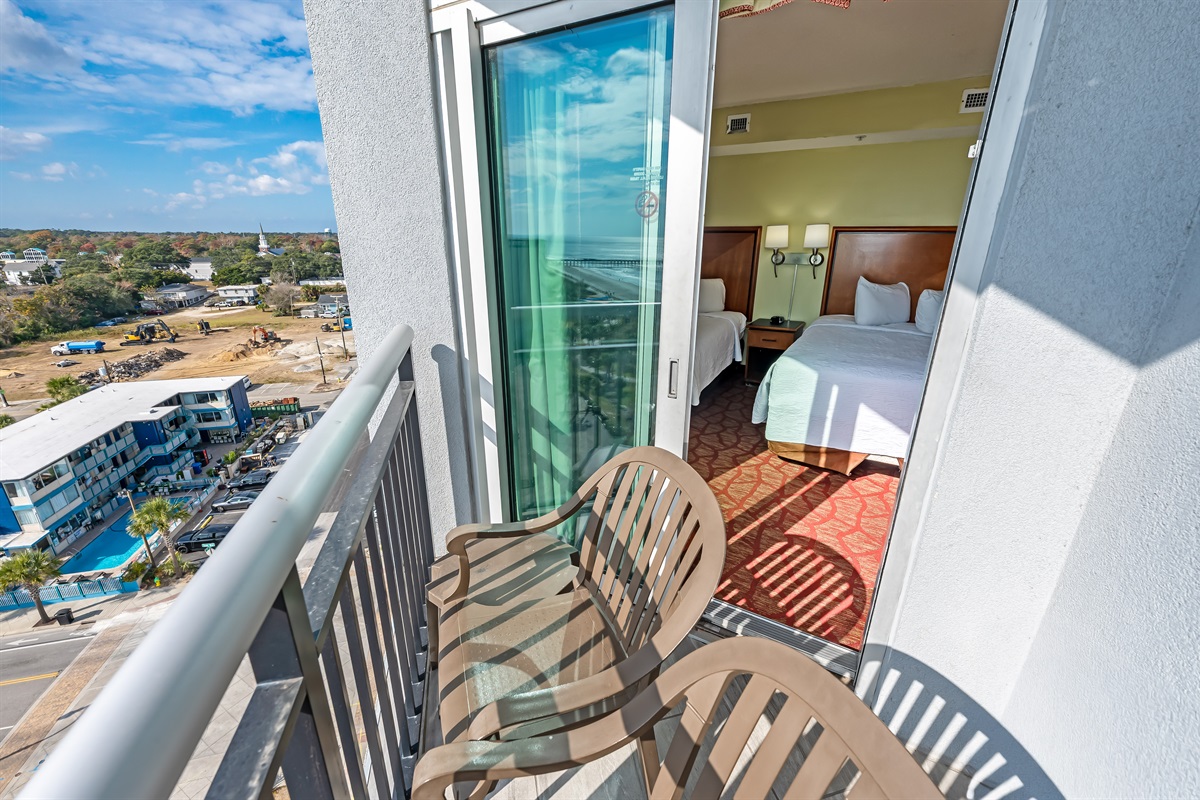 Amazing View from the Balcony!