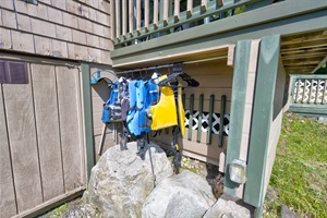 Always stay safe, please use our Amenities, Life vests.