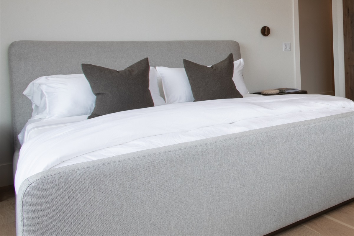 Middle Teton - Retreat the serene suite 10 with a plush king bed and premium linens.
