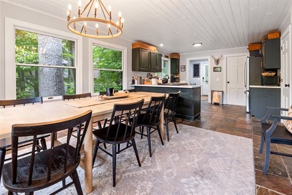 Kitchen and dinning room