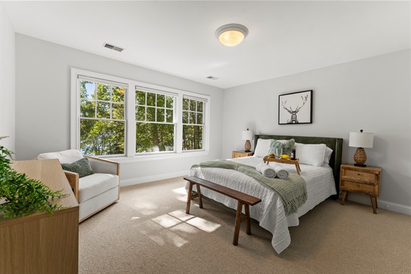 Your retreat after a day of lake adventures—calm, clean, and comfortable.”