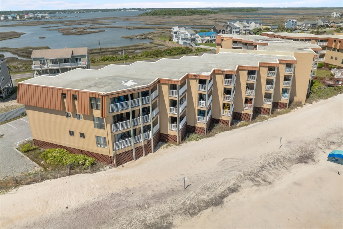 Scenic marsh views just across the street