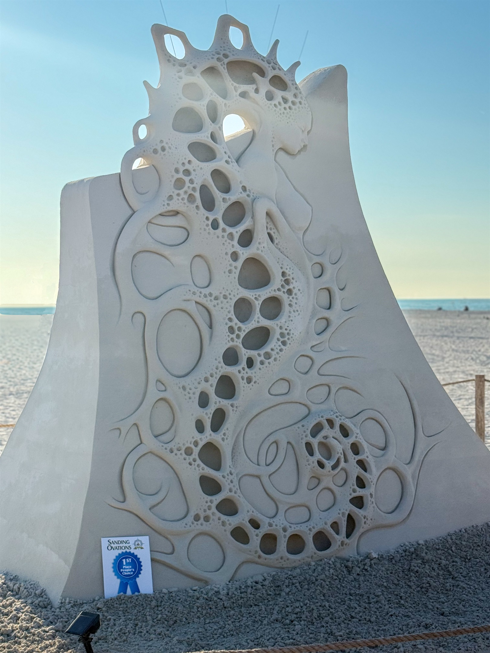 Sanding Ovations sand sculpting festival, one of many events in the Madeira Beach area throughout the year.