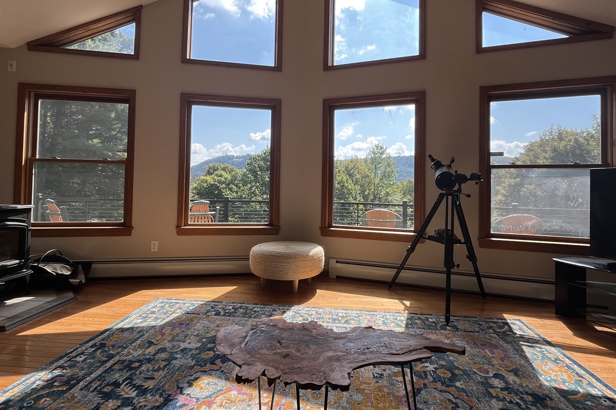 Soak up the natural light