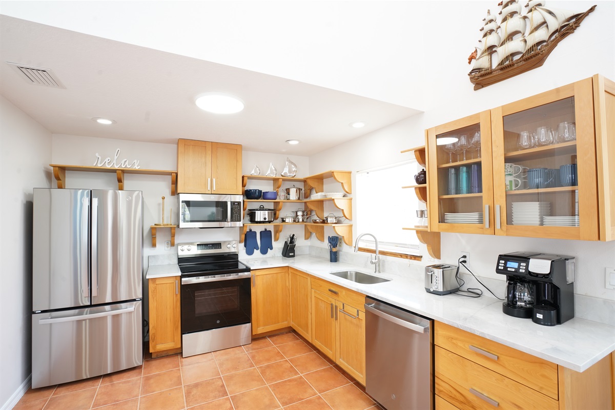 Getaway's kitchen