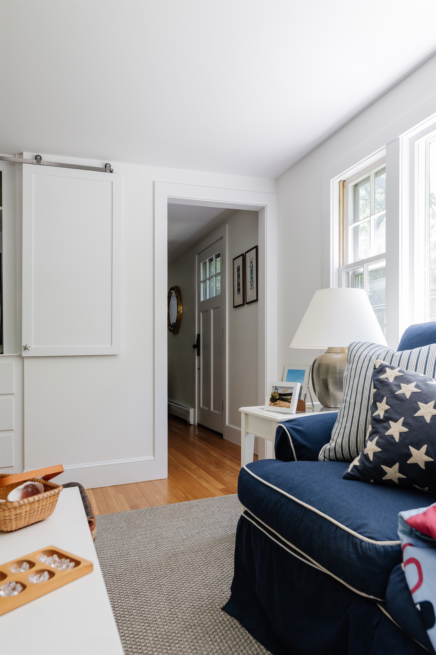 Our cozy living room perfect for relaxing and gathering.